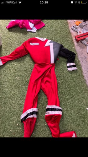 Power ranger spd red costume - spd,