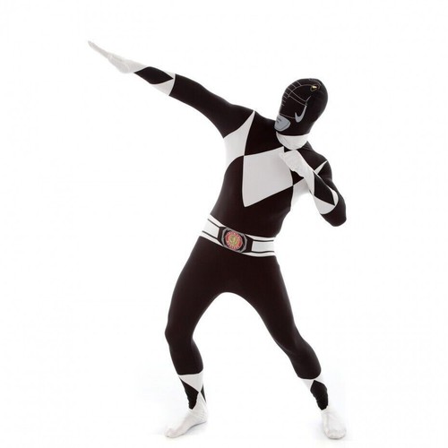 Adult black power ranger - black,
