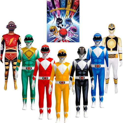 Power rangers cosplay - rangers,