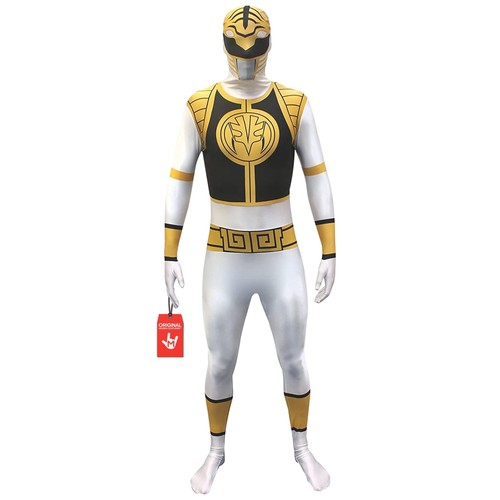 Adult white power ranger - white,