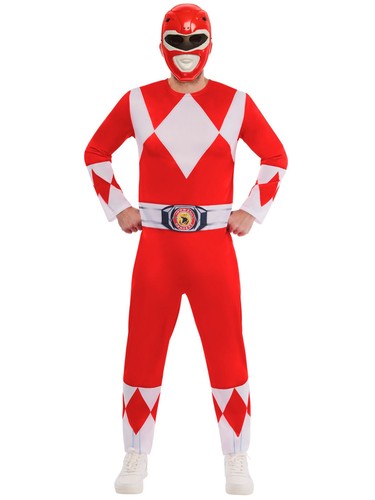 Adult red ranger costume - adult,