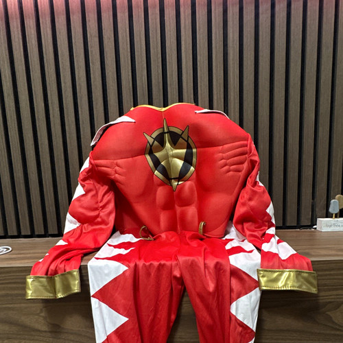 Red power ranger superhero - power,