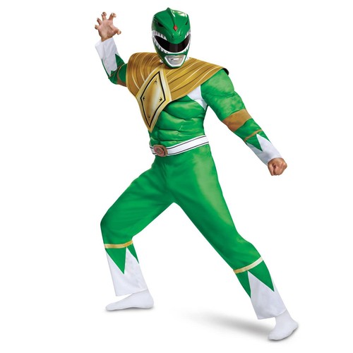 Adult green power rangers - adult,
