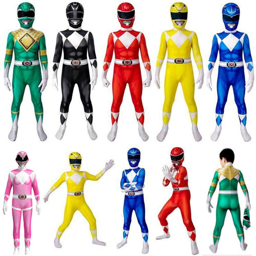 Kids power cosplay - power, rangers